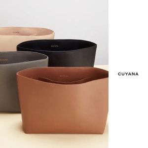 Brown/Cognac Cuyana Tote Organizer Insert